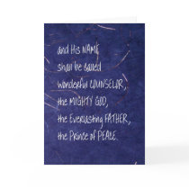 The Names of Messiah Christmas Card