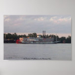 The Natchez, A Paddleboat on the Mississippi River posters