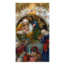 "The Nativity" Business Card Template
