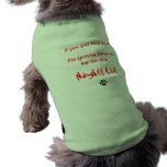 The Naught List pet clothing