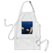 The Needles and lighthouse, Isle of Wight, U.K. Apron