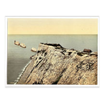 The Needles, II., Isle of Wight, England magnifice Post Card
