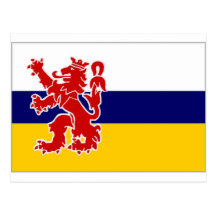 The Netherlands Limburg Flag Postcard