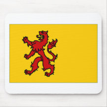 The Netherlands Zuid-Holland Flag Mousepad
