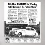 The New 1940 HUDSON Automobile posters
