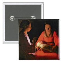 The New Born Child, late 1640s Button