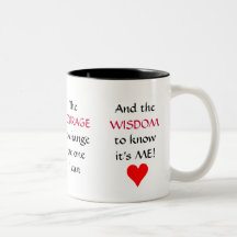 The NEW Serenity Prayer - mug