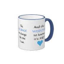 The NEW Serenity Prayer - mug