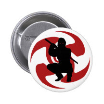 THE NINJA TONE PINBACK BUTTONS
