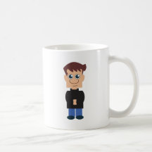 The Norm: Boy Norm Chibi Coffee Mugs