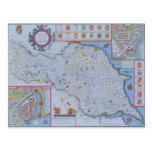 The North and East Ridings of Yorkshire Postcard