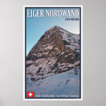 The North Face of the Eiger Print