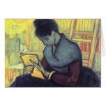 The novel reader by Vincent van Gogh cards