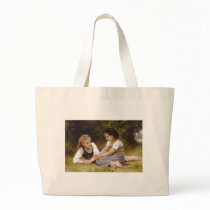 The Nut Gatherers by William Adolphe Bouguereau Bag