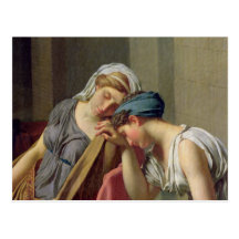 The Oath of Horatii, 1784 Postcard