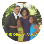 THE OBAMA FAMILY stickers