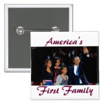 The Obamas: America's 1st Family Button