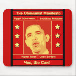 The Obamunist Manifesto Mousepad