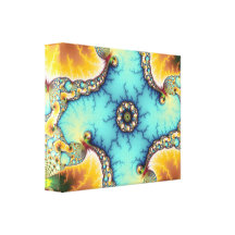 The Observer - Fractal Gallery Wrap Canvas