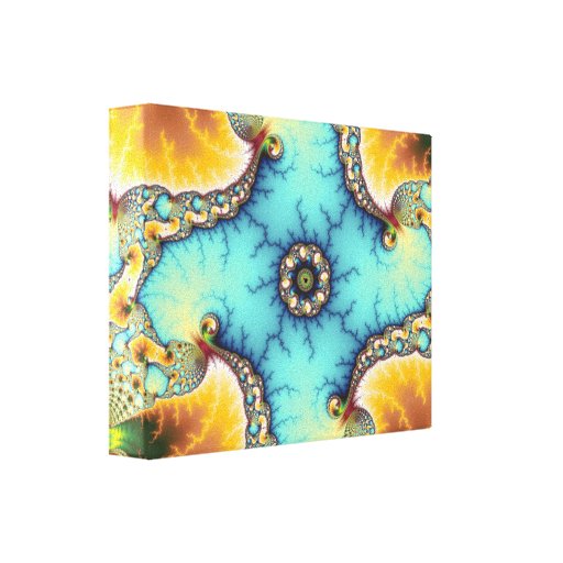 The Observer - Fractal Gallery Wrap Canvas