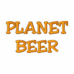 The "Official" Planet Beer Polo Shirt embroidered shirts