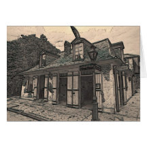 The Old Black Smith Shop Cards