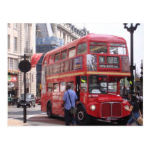 The old bus post cards