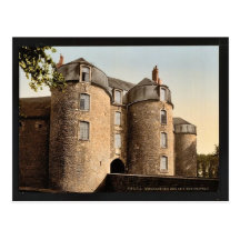 The old castle, Boulogne, France classic Photochro Postcards