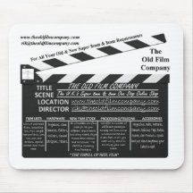 The Old Film Company Mouse Pad