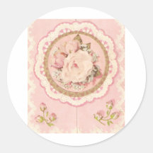 the old flower stickers