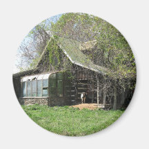 The Old Goats Home Fridge Magnet