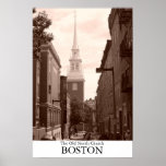 The Old North Church in Boston, Massachusetts posters