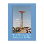 The Old Parachute Jump (Coney Island, NY) postcard
