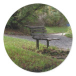 The Old Park Bench Sticker