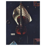 The Old Violin By Harnett William Michael flyers