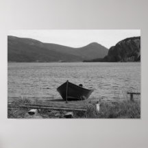 The Old Wooden Boat Poster