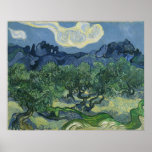 The Olive Trees by Vincent Van Gogh Print