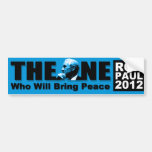 The One bumper stickers