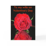 the one copy, To my wife onValentine's Day cards