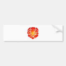 THE ONE GANESH BUMPER STICKER