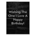 The One I Love cards