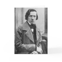 The Only Known Photograph of Frederic Chopin Greeting Card
