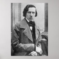 The Only Known Photograph of Frederic Chopin Print