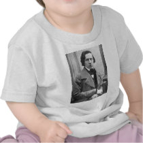 The Only Known Photograph of Frederic Chopin T Shirts