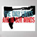 The only limits are in our minds posters