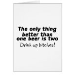 The Only Thing Better Than One Beer Is Two Cards
