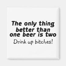 The Only Thing Better Than One Beer Is Two Magnets