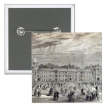 The Opening of Keble College, Oxford Pinback Buttons
