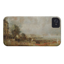 The Opening of Waterloo Bridge, c.1829-31 (oil on iPhone 4 Case-Mate Cases
