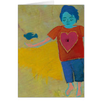The Opening unique original modern folk art hope